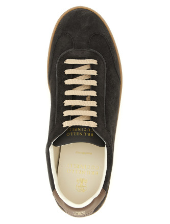 Кроссовки BRUNELLO CUCINELLI Suede sneakers (MZUMGLJ336CLV06) #