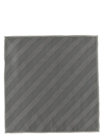 Галстук, папильон BRUNELLO CUCINELLI Chevron pocket clutch