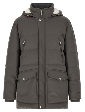 Парка BRUNELLO CUCINELLI Quilted parka