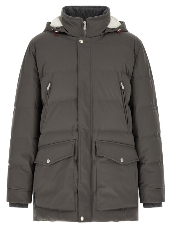 Парка BRUNELLO CUCINELLI Quilted parka (MV4061823CXD26) #1