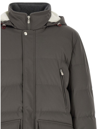 Парка BRUNELLO CUCINELLI Quilted parka (MV4061823CXD26) #
