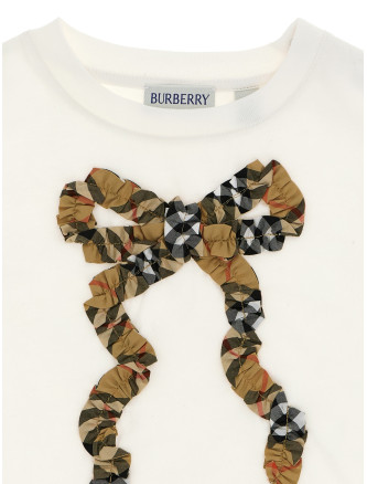Футболка BURBERRY 'Roxy Bow' (8129936CHALKWHITE) #