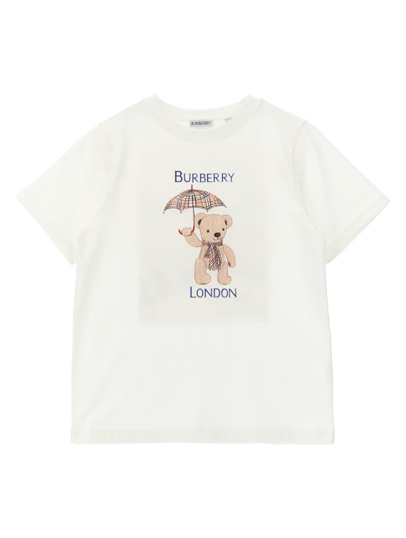 Футболка BURBERRY 'Cedar London' (8127206CHALKWHITE) #1