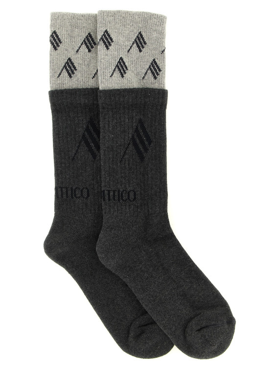 Носки THE ATTICO Double layer socks (261WAK00023CCC121AA141) #1