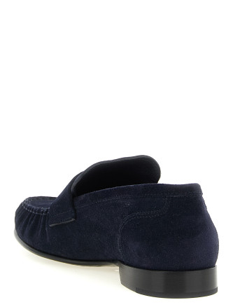 Лоферы JIMMY CHOO 'Ellis' (ELLISLOAFERFSUEMARINE) #