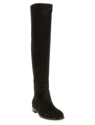 Высокие сапоги GIANVITO ROSSI 'Zayne' (G8016520CUOC45MOKA) #