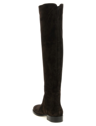 Высокие сапоги GIANVITO ROSSI 'Zayne' (G8016520CUOC45MOKA) #