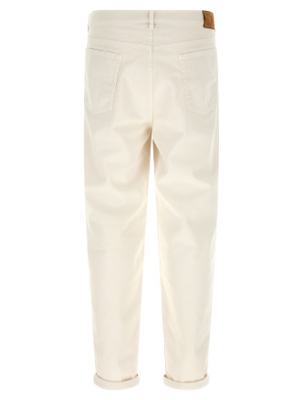 Джинсы BRUNELLO CUCINELLI Garment-dyed denim jeans (M277PO2090C7007) #