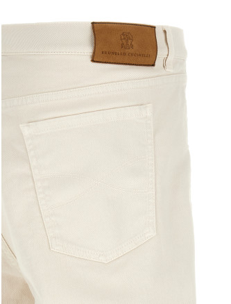 Джинсы BRUNELLO CUCINELLI Garment-dyed denim jeans (M277PO2090C7007) #