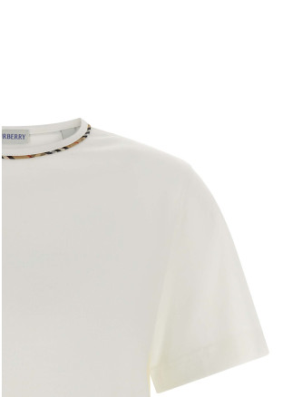 Футболка BURBERRY 'Frankie Bow' (8127210CHALK) #