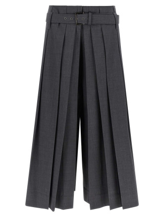 Бермуды, шорты BRUNELLO CUCINELLI Tailored pleated bermuda shorts