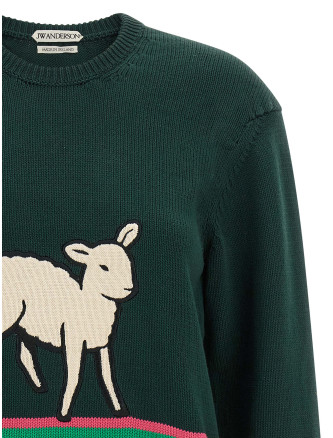 Свитер, кардиган J.W.ANDERSON 'Sheep' (KW1622YN0515088) #
