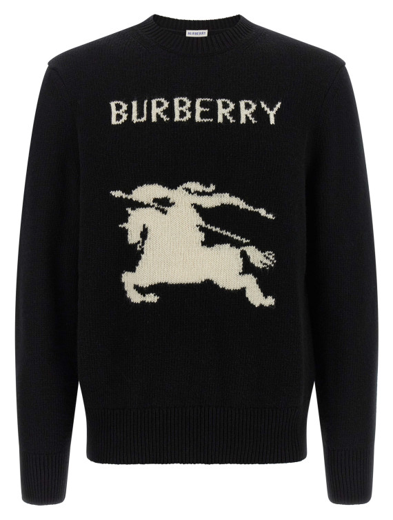 Свитер, кардиган BURBERRY 'EKD Logo' (8101952BLACK) #1