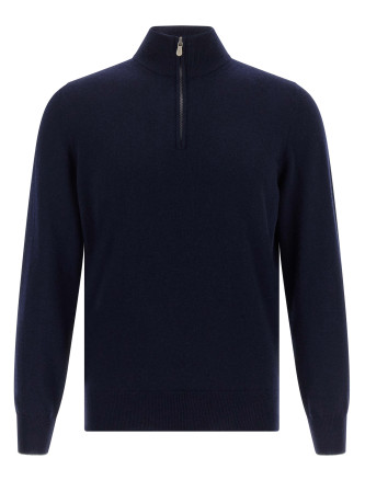 Свитер, кардиган BRUNELLO CUCINELLI Half-zip sweater