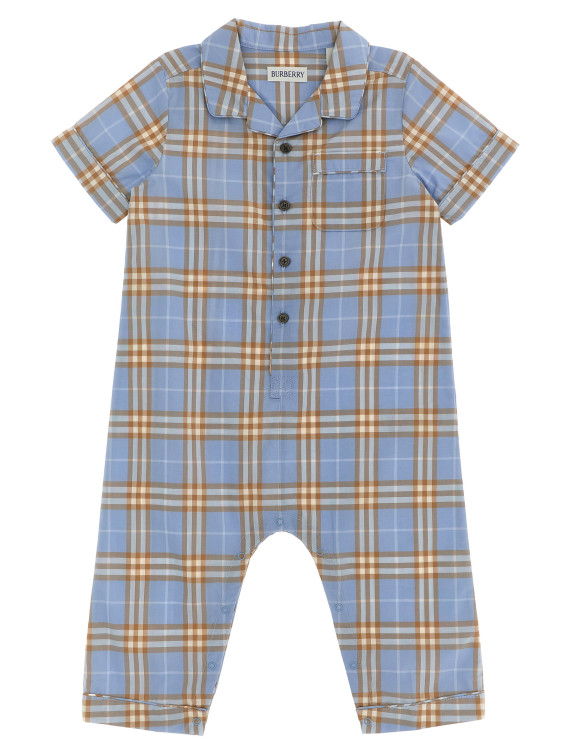 Комбинезон, боди BURBERRY 'Andreas' (8126044DUSTYBLUEIPCHK) #1