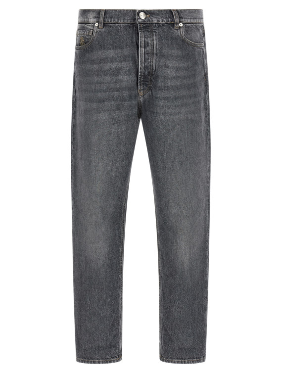 Джинсы BRUNELLO CUCINELLI Jeans denim Greyscale (M229PO2090C1473) #1