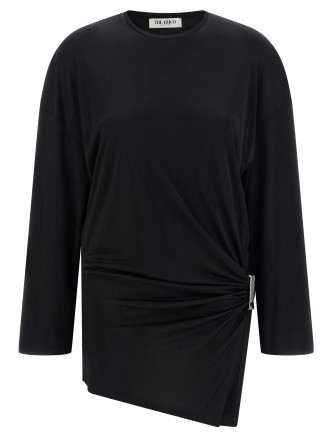 Мини THE ATTICO Metallic detail dress