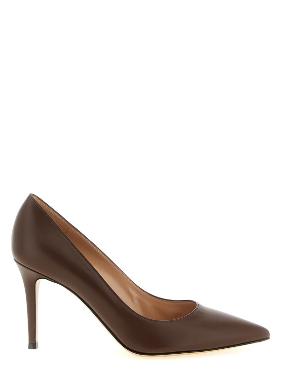 Высокие каблуки GIANVITO ROSSI 'Gianvito' (G2458085RICVITBROW) #1
