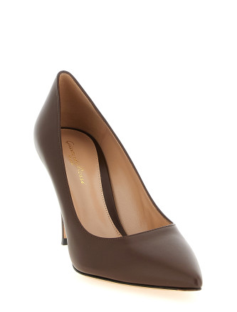Высокие каблуки GIANVITO ROSSI 'Gianvito' (G2458085RICVITBROW) #