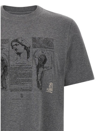 Футболка BRUNELLO CUCINELLI 'Partenone' (M0B138517CIF40) #