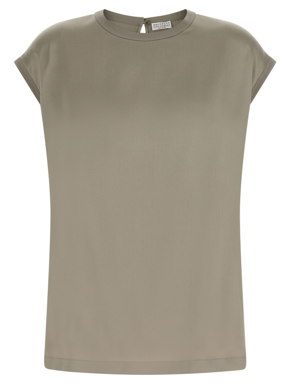 Рубашка, блузка BRUNELLO CUCINELLI Satin blouse (M0C59EH500C9125) #1