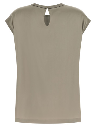 Рубашка, блузка BRUNELLO CUCINELLI Satin blouse (M0C59EH500C9125) #