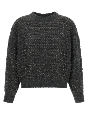Свитер, кардиган BRUNELLO CUCINELLI 'Dazzling Braids'