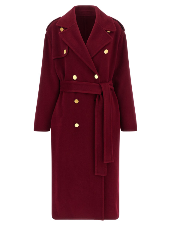Пальто, тренч ALBERTA FERRETTI Long wool coat (A060266590142) #1