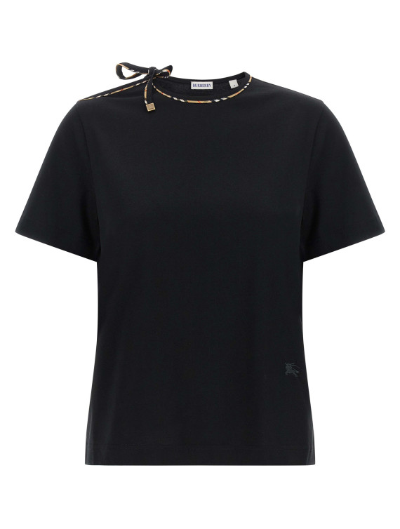 Футболка BURBERRY 'Frankie Bow' (8126134BLACK) #1
