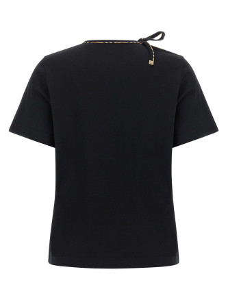 Футболка BURBERRY 'Frankie Bow' (8126134BLACK) #