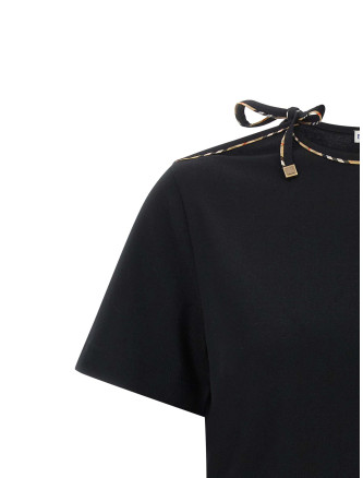 Футболка BURBERRY 'Frankie Bow' (8126134BLACK) #