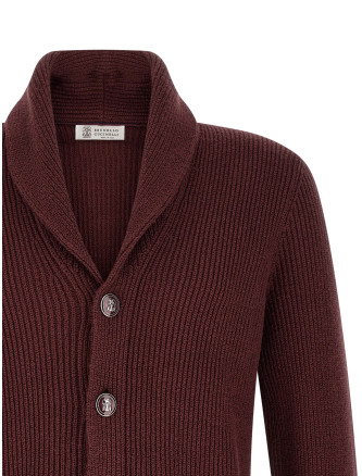 Свитер, кардиган BRUNELLO CUCINELLI Malfilé cotton cardigan (MNI709706C9763) #