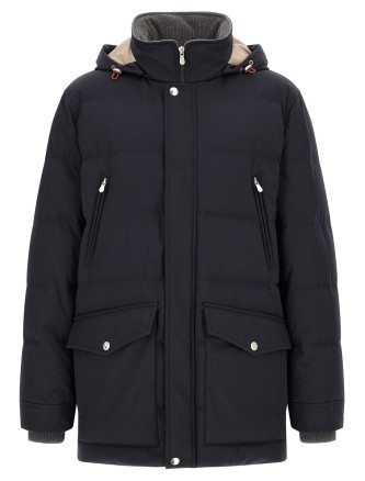 Парка BRUNELLO CUCINELLI Quilted parka