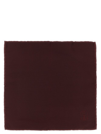Галстук, папильон BRUNELLO CUCINELLI Double-face pocket clutch