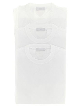 Футболка PRADA 3-pack Triangle logo T-shirt