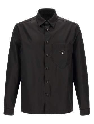 Рубашка, блузка PRADA Re-nylon shirt