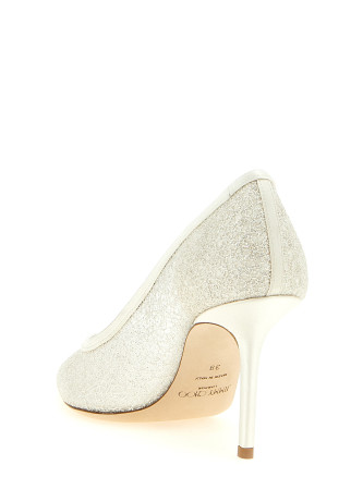 Высокие каблуки JIMMY CHOO 'Love' (LOVE85DLZIVORY) #