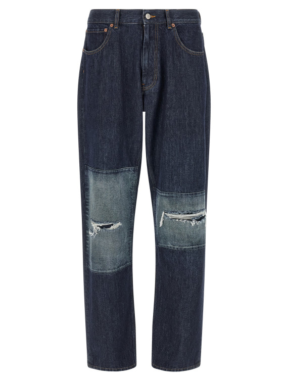 Patchwork insert jeans (SH0LA0043M30055967) #1