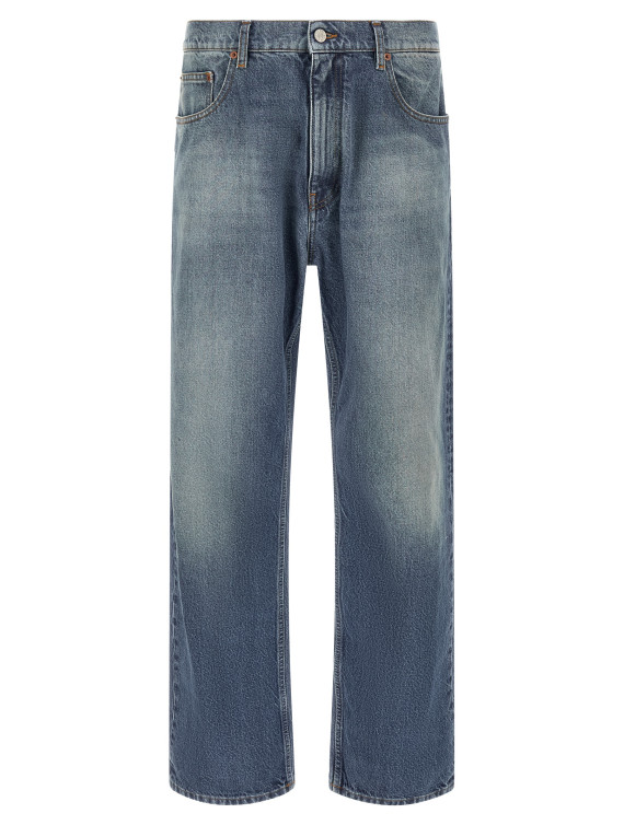 Джинсы MM6 MAISON MARGIELA Straight leg jeans (SH0LA0039M30058965) #1