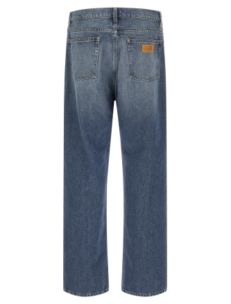 Джинсы MM6 MAISON MARGIELA Straight leg jeans (SH0LA0039M30058965) #