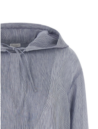 Рубашка, блузка BRUNELLO CUCINELLI Hooded shirt (MH745RH209C001) #