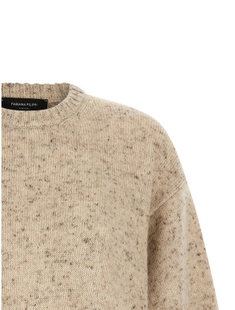 Свитер, кардиган FABIANA FILIPPI Melange wool sweater (MAD216F016M2580167) #