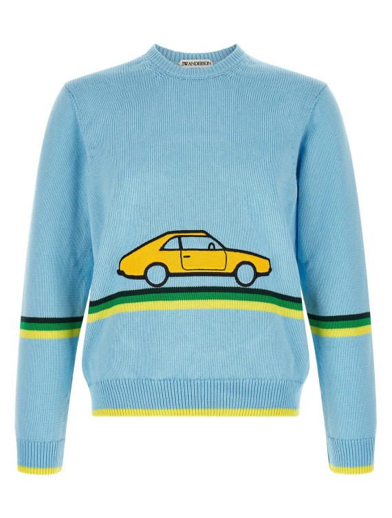 Свитер, кардиган J.W.ANDERSON 'Car' (KW1531YN0515830) #1