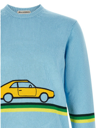 Свитер, кардиган J.W.ANDERSON 'Car' (KW1531YN0515830) #