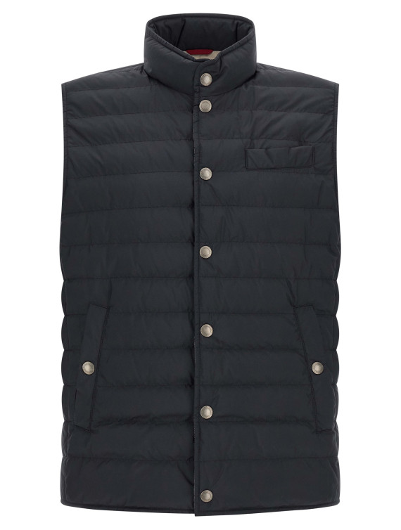 Жилет BRUNELLO CUCINELLI Techno fabric vest (MV4081711CIX44) #1