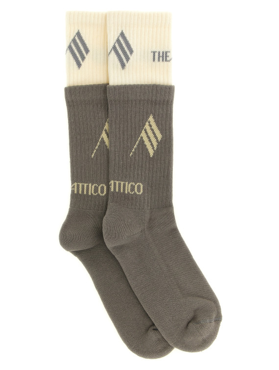Носки THE ATTICO Double layer socks (261WAK00023CCC121AA607) #1