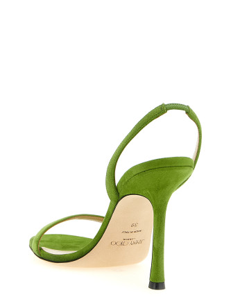 'Jenn' sandals (JENN100SUECLOVER) #