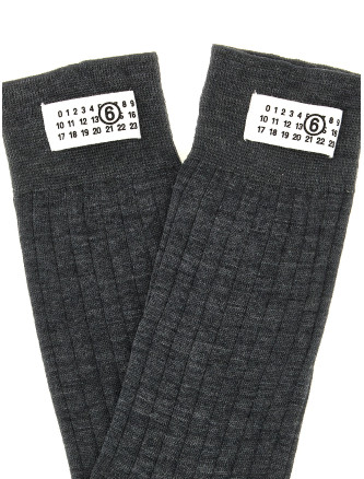 Носки MM6 MAISON MARGIELA 'Numeric Signature MM6' (S52TL0040M13295860M) #