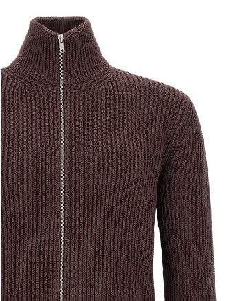 Ribbed cotton turtleneck sweater (SH0AM0021M13039144) #