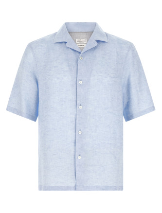 Рубашка, блузка BRUNELLO CUCINELLI Camp collar shirt